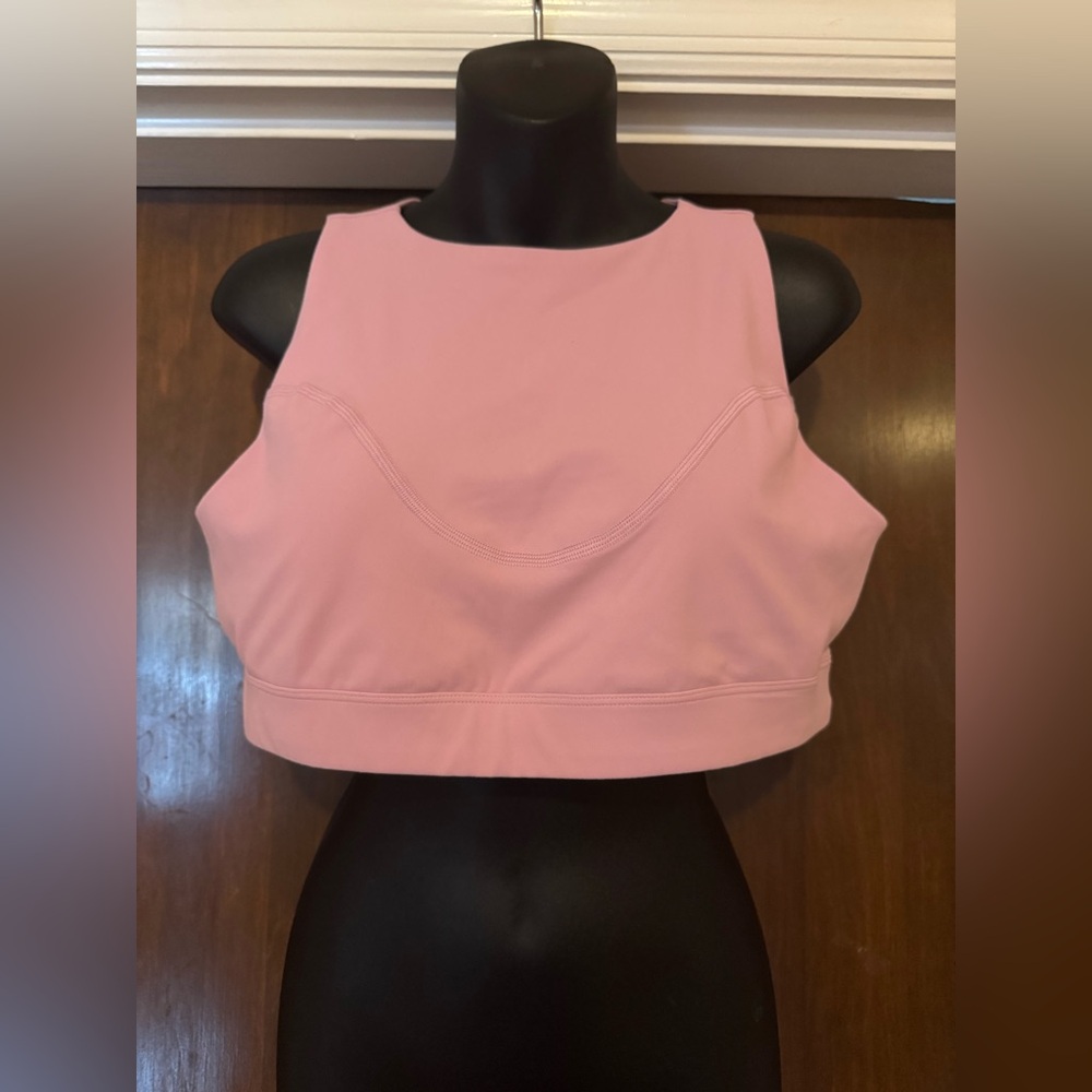 Halfdays Pale Pink Sports Bra - Size XL